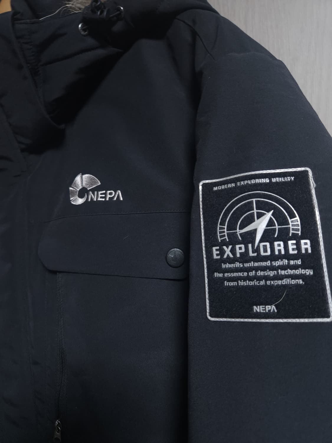 네파 덕다운 패딩점퍼, 2XL 상품이미지2