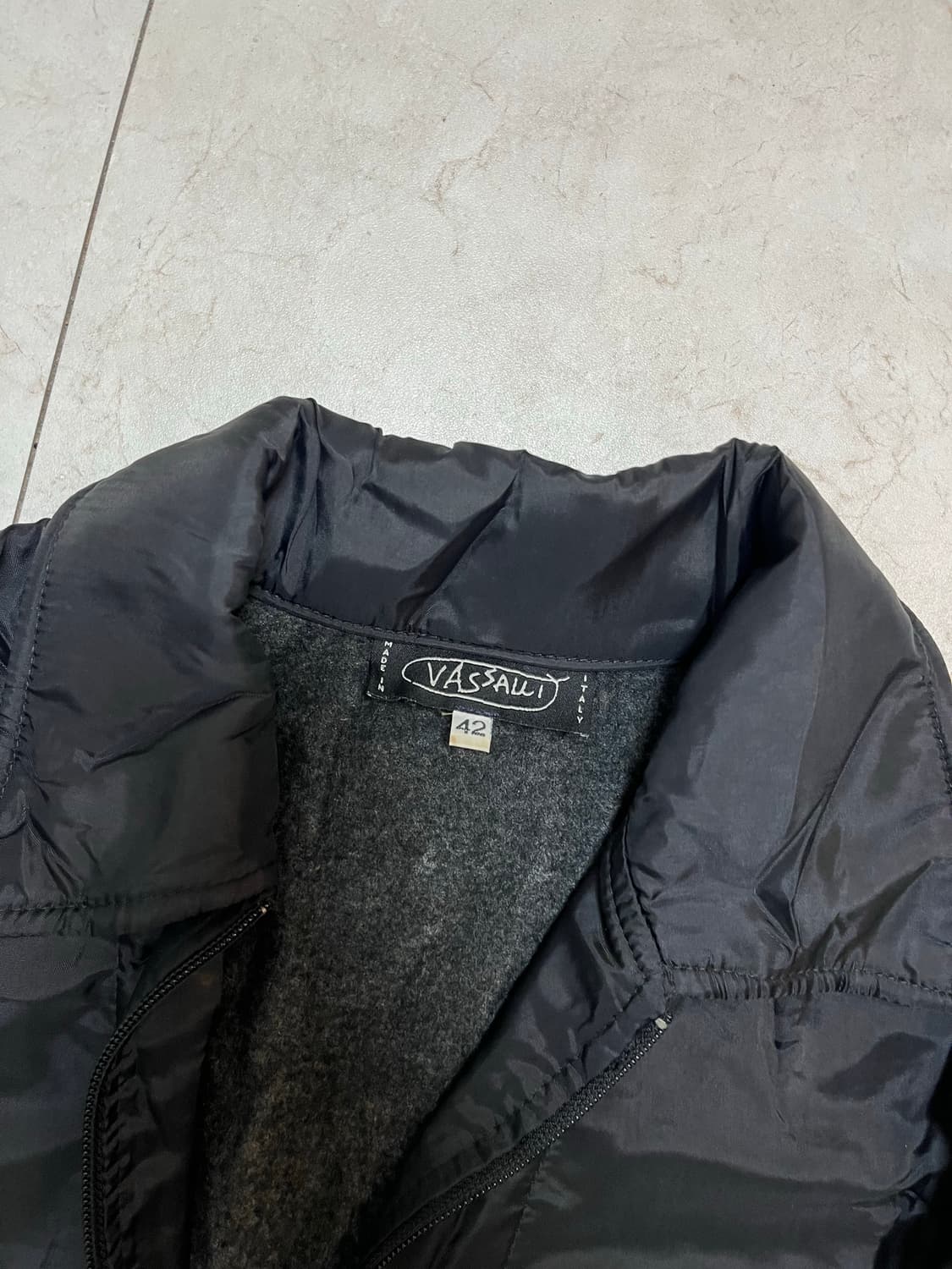 MADE IN ITALY BASSALLI 나일론 투웨이 코트 상품이미지2
