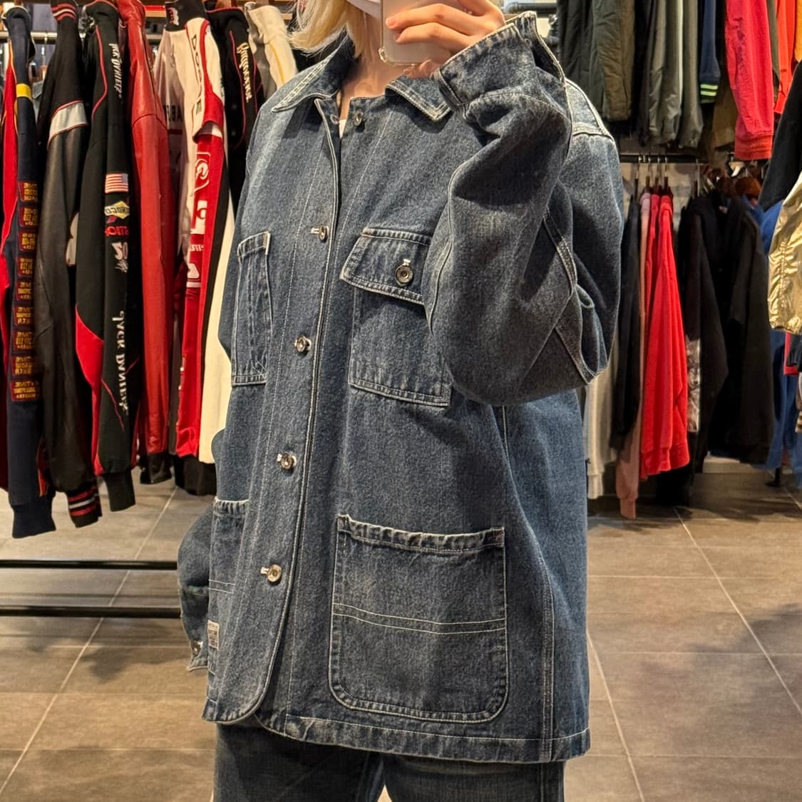 [NO.9] SAINTPAIN 빈티지 데님 워크자켓 상품이미지4