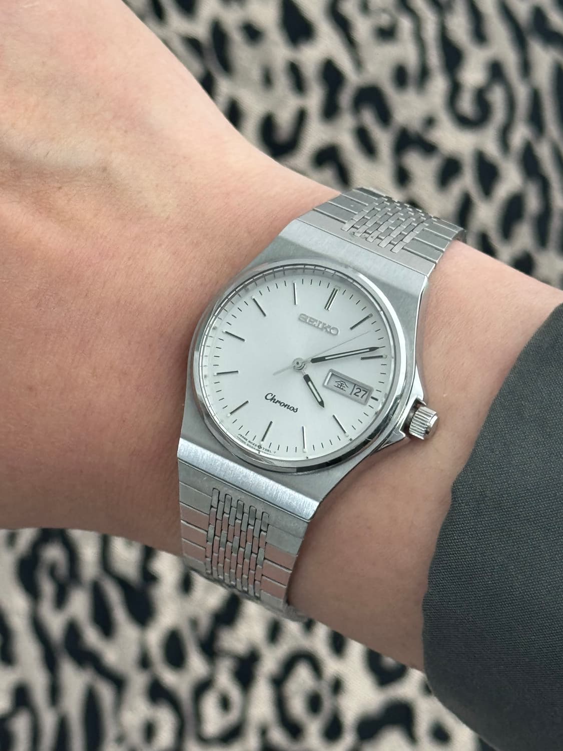 80s 빈티지 세이코 크로노스 쿼츠 상품이미지10
