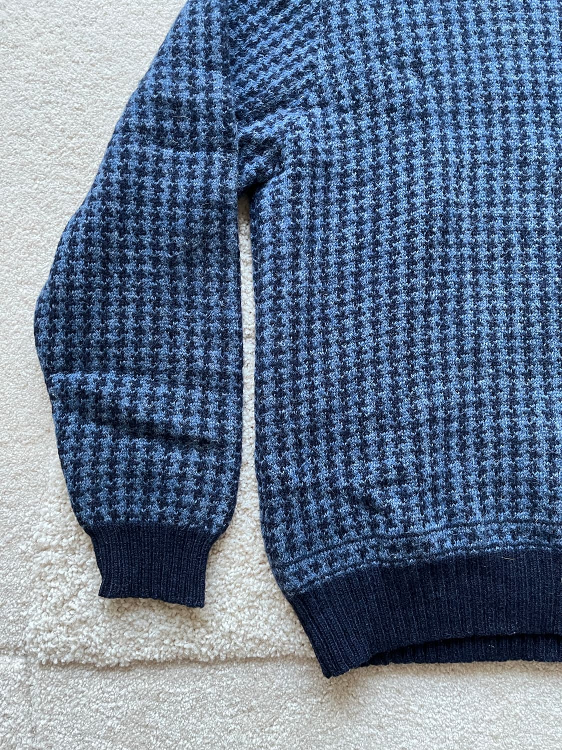 90s 브룩스 브라더스 셔틀랜드 울 하운드투스 니트 (100) 상품이미지6