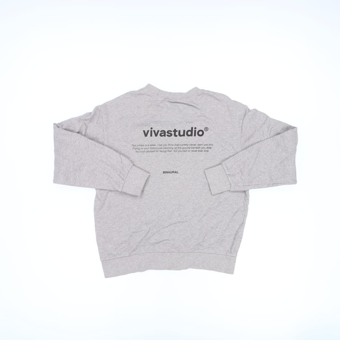 [S] 비바스튜디오 오버핏 맨투맨티셔츠 1212H1 상품이미지2