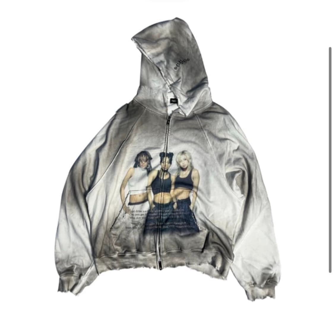 파코서플라이 dolly dirty zip up hoodie 상품이미지1