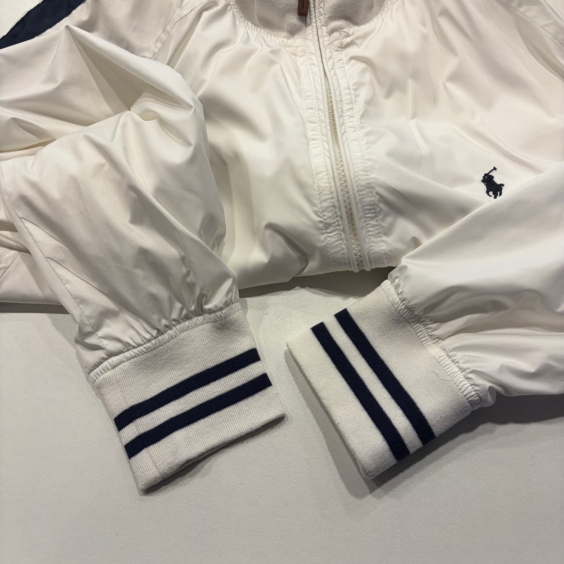 [L] 폴로 랄프로렌 화이트 바람막이 트랙 자켓 C714 상품이미지7