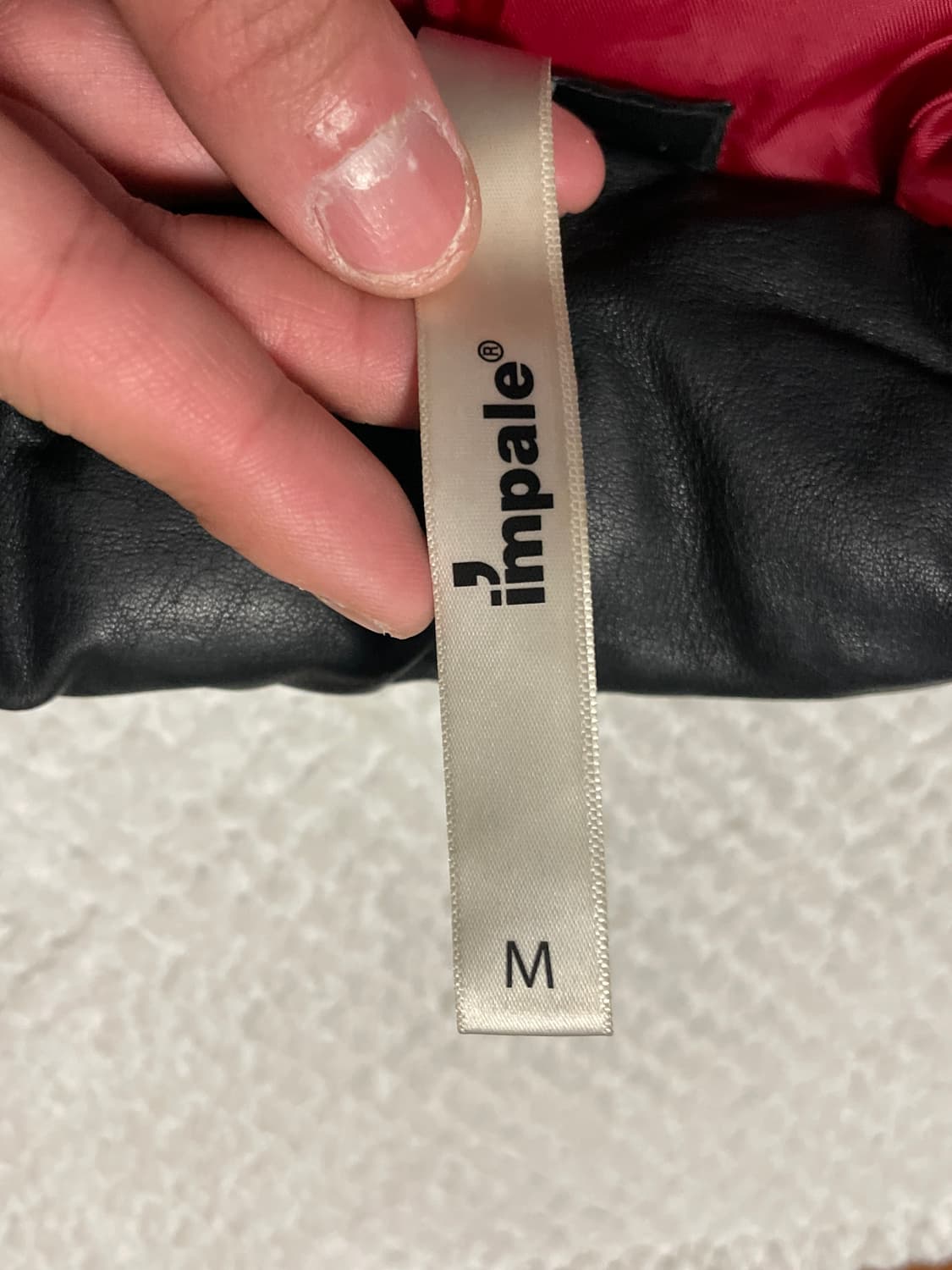 광희시장 웨스턴 무드 램스킨 양가죽 바이커 패딩 레더 자켓 상품이미지8