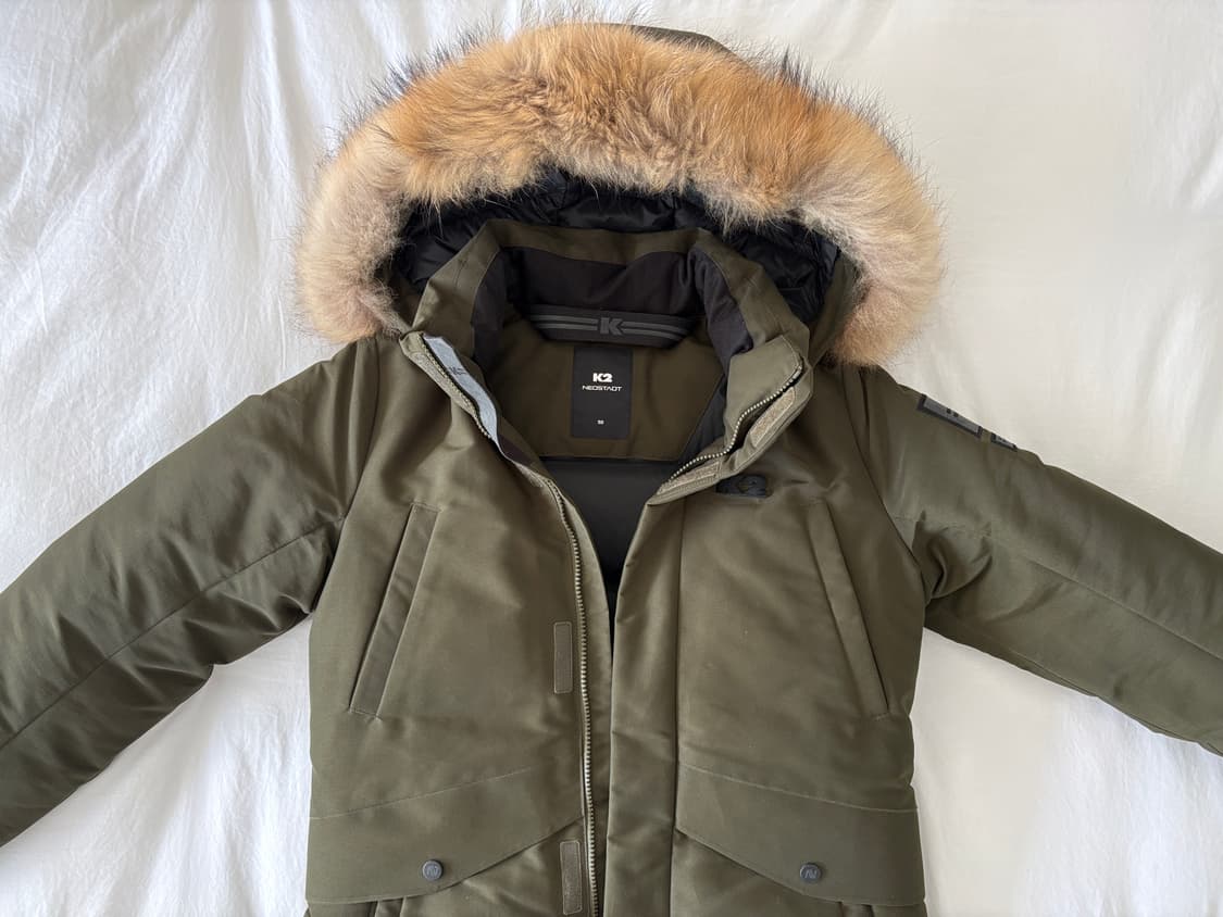 K2 여성 헤비 구스다운 90 카키 상품이미지3