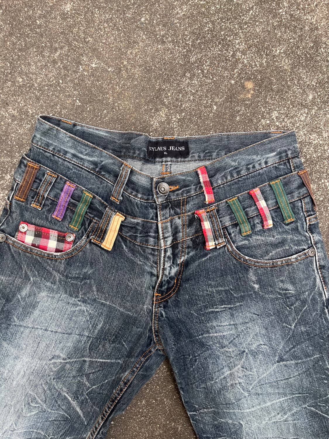 Nylans jeans 데님 하프팬츠 상품이미지4