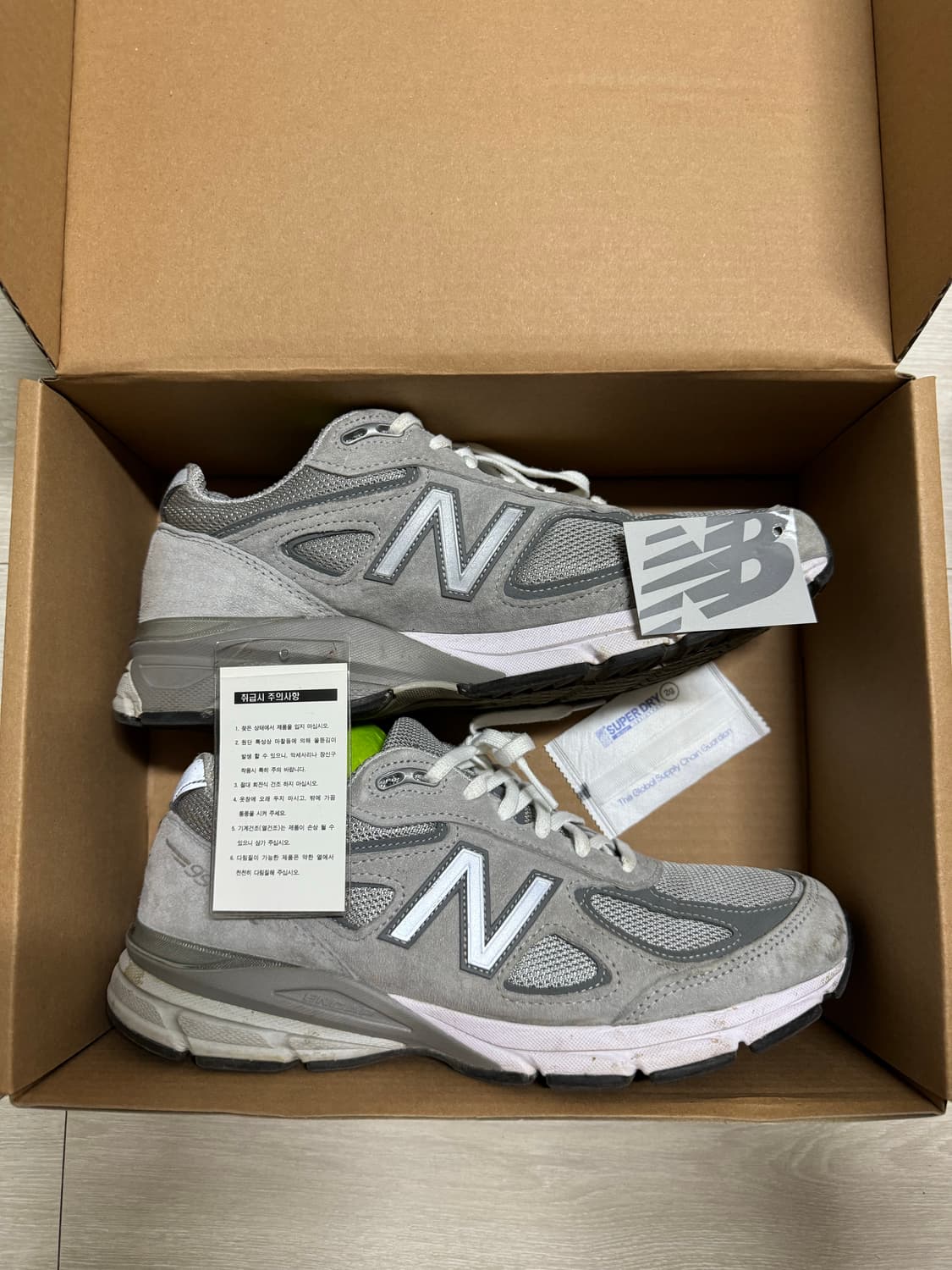 [275] 뉴발란스 990 v4 u990gr4 made in usa 상품이미지1