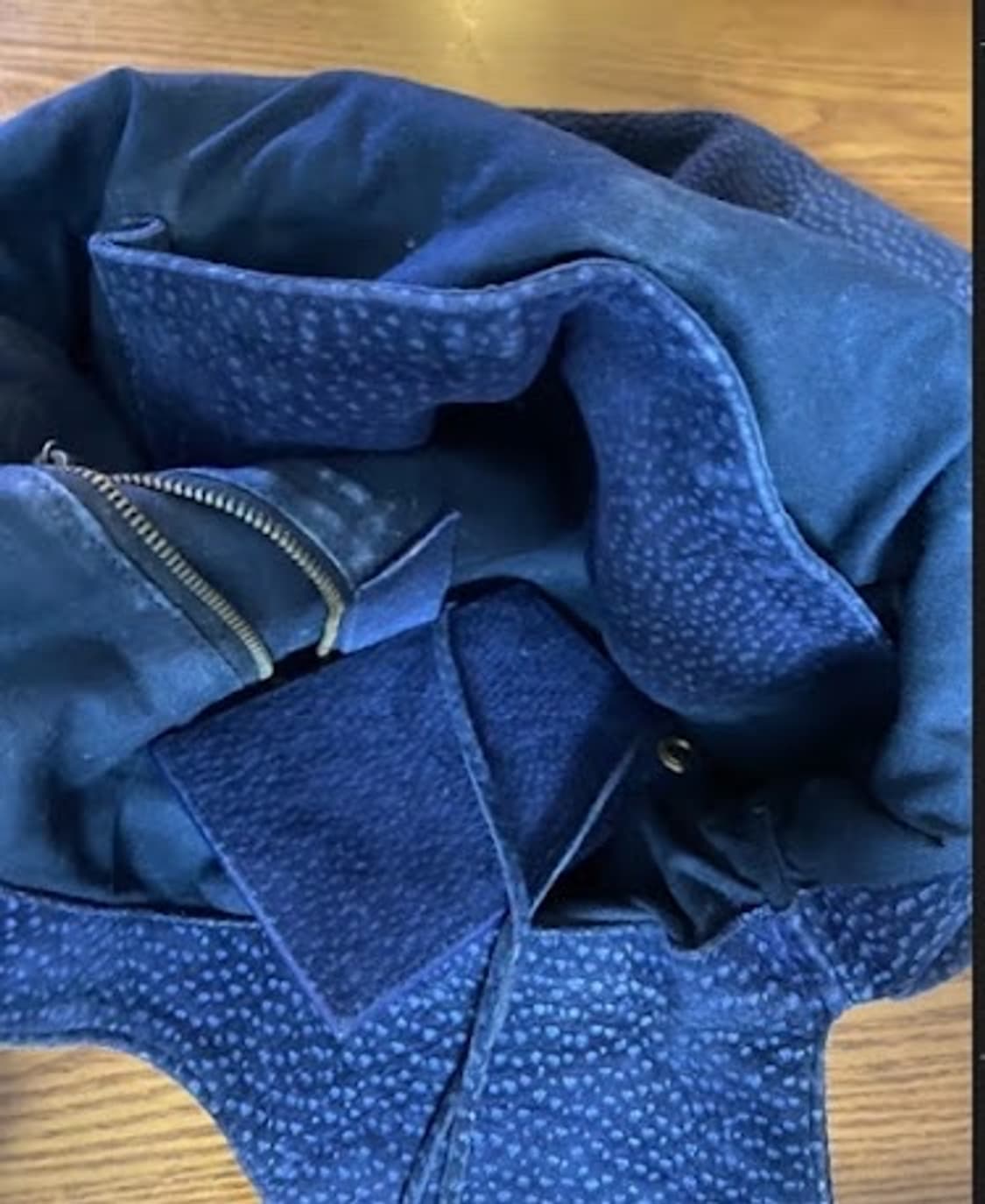 직거래] 발렌시아가 아카이브 금장 레더 호보백 상품이미지6