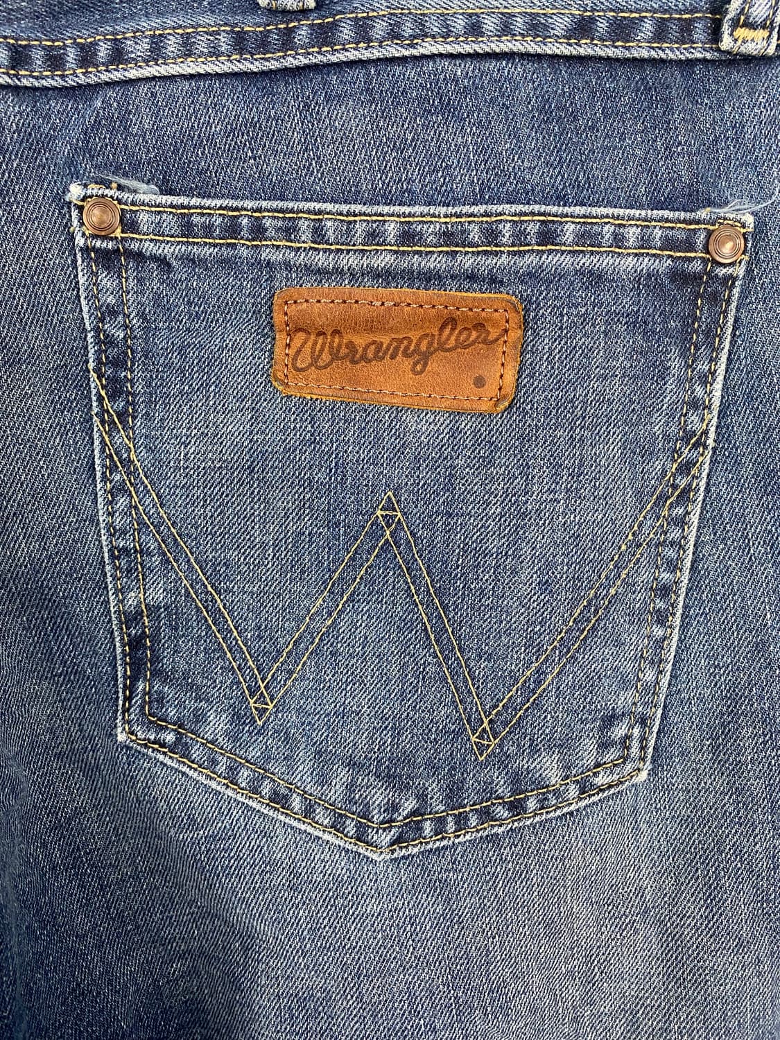 랭글러 워싱 데님팬츠 부츠컷 35x34 <610> 상품이미지3