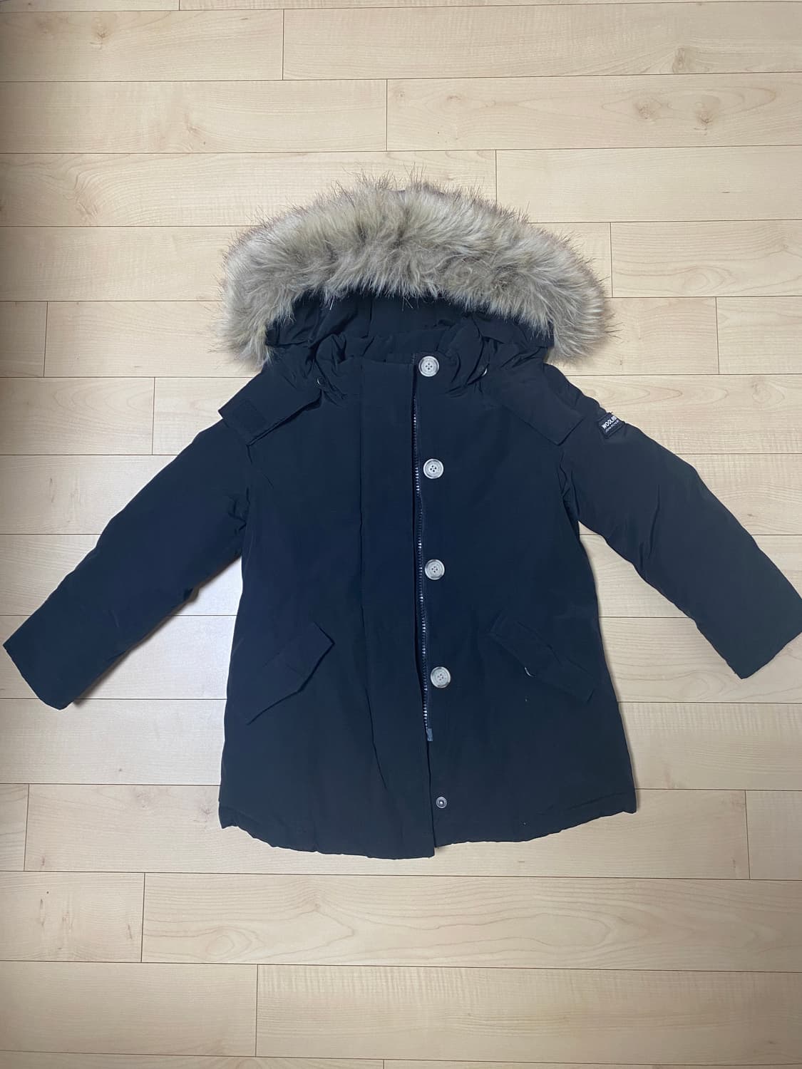 울리치 키즈 패딩 판매합니다 사이즈 6 상품이미지3