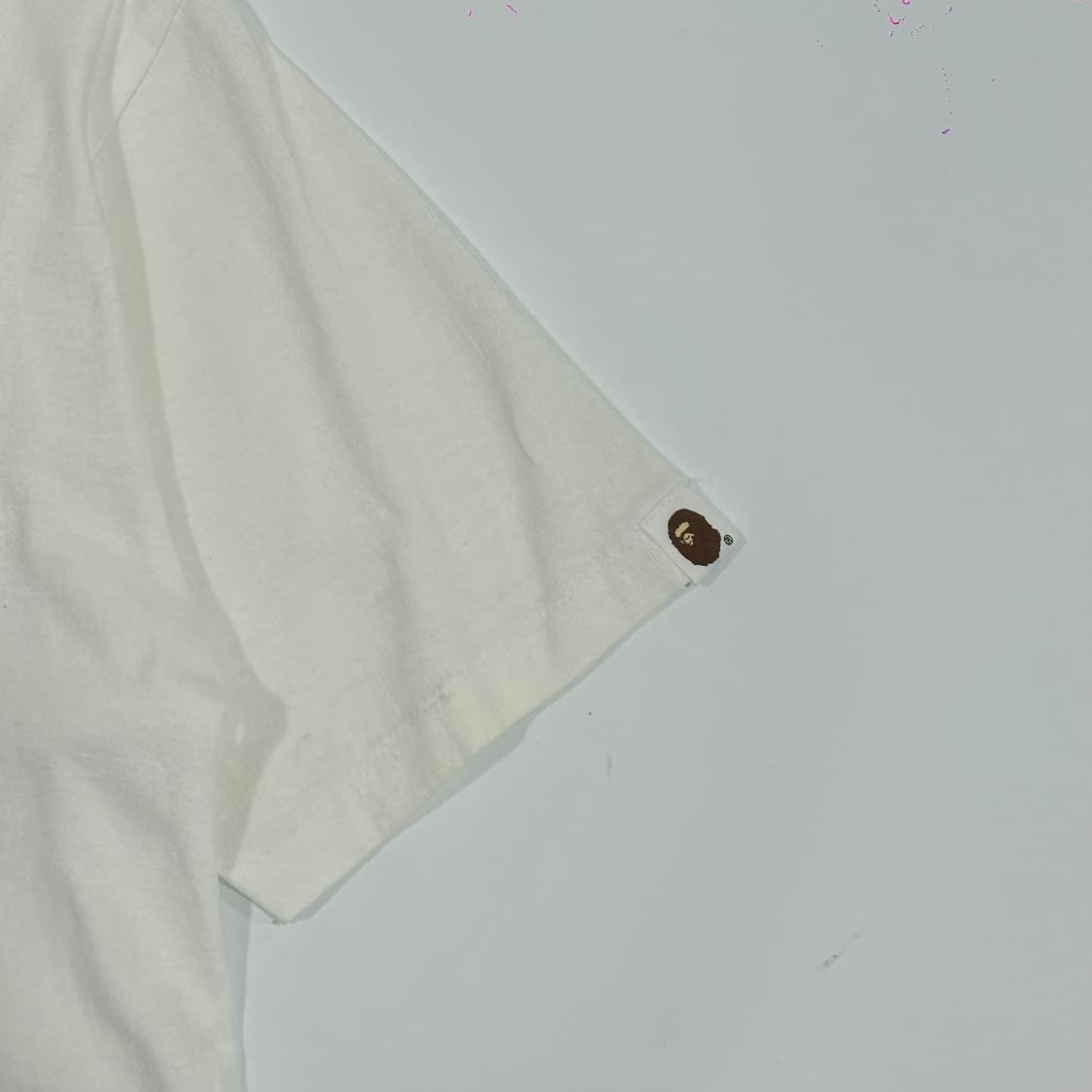 Bape 베이프 빅 에이프 헤드 카모 화이트 반팔  상품이미지5