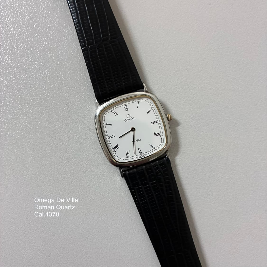 1980s Omega De Ville Roman Quartz  상품이미지2