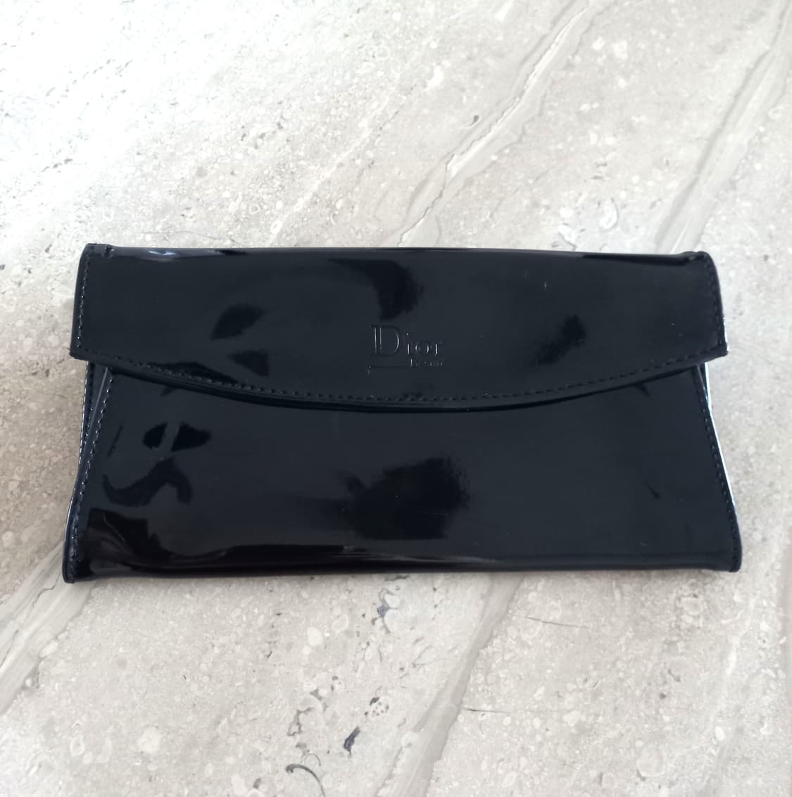 디올 Dior 블랙 에나멜 파우치 (새제품) 상품이미지2