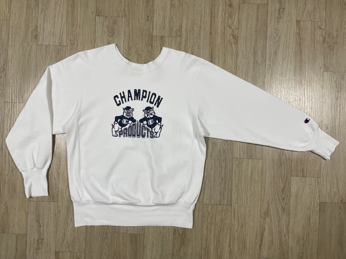 100~105) 90s 챔피온 리버스위브 불독 맨투맨(RRL&LVC&폴로 상품이미지2