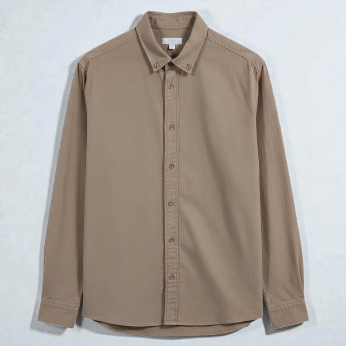 105)COS 코스 피그먼트 워시드 셔츠 베이지 상품이미지1