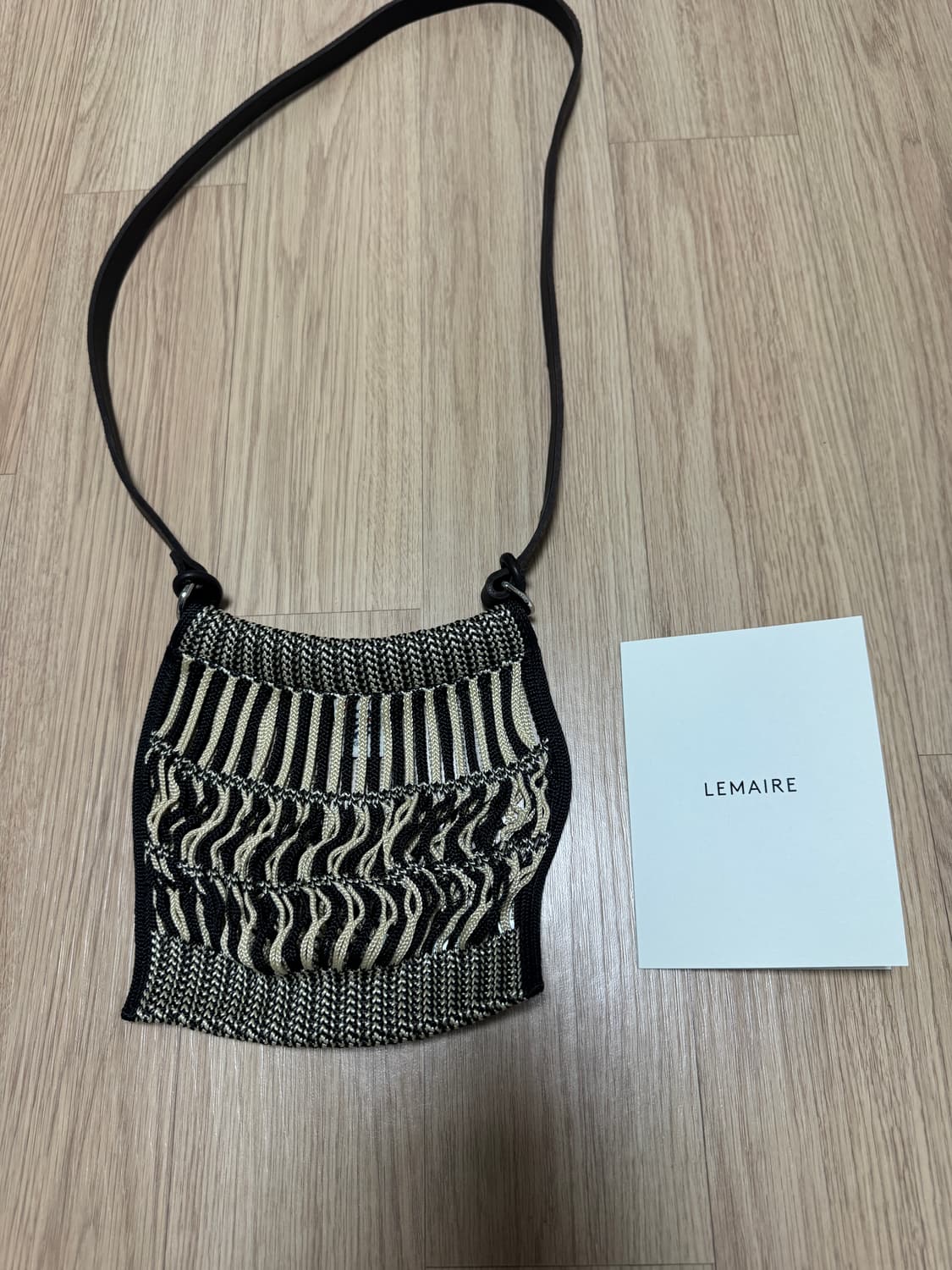 르메르 네트 백 Mini Crossbody Filt Net Bag 상품이미지3