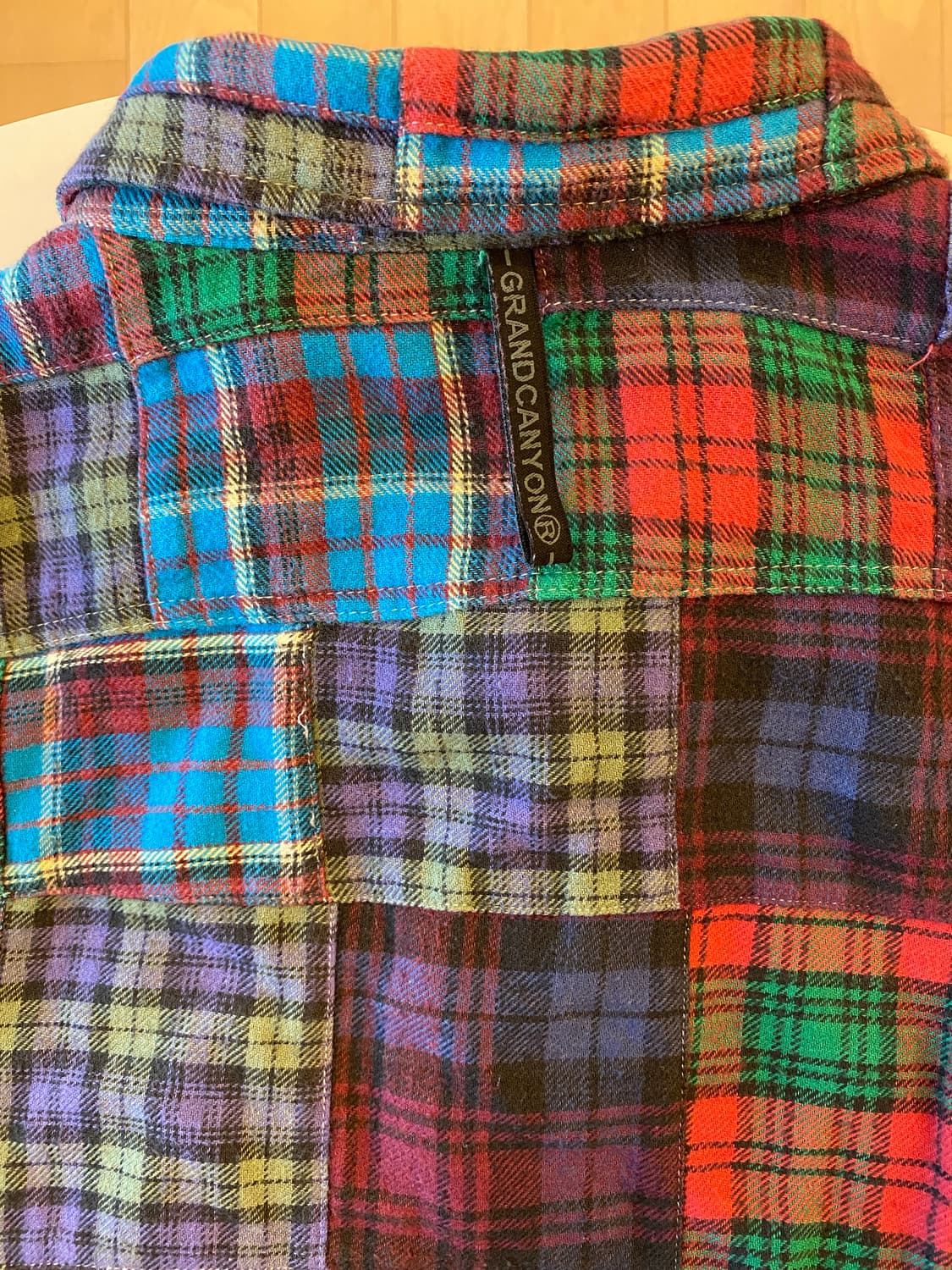 그랜드캐니언 2000s 패치워크 셔츠 디아프바인 바잉 일본 브랜드 상품이미지7