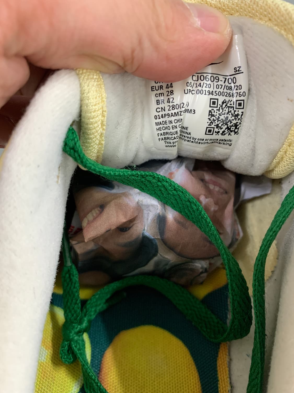 나이키 에어맥스 1 레모네이드 280 상품이미지7