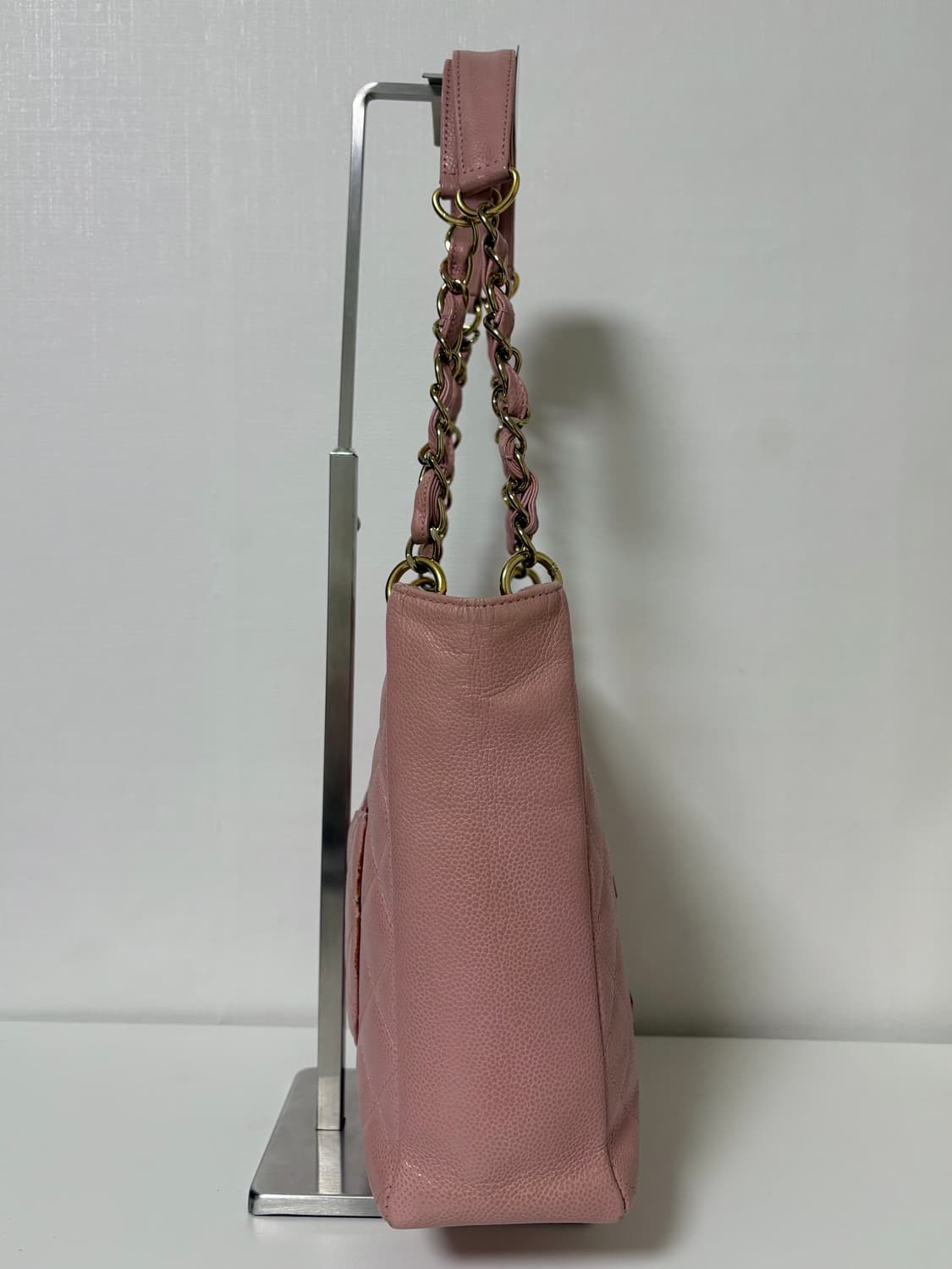 샤넬 쁘띠 샤핑백 핑크 상품이미지6