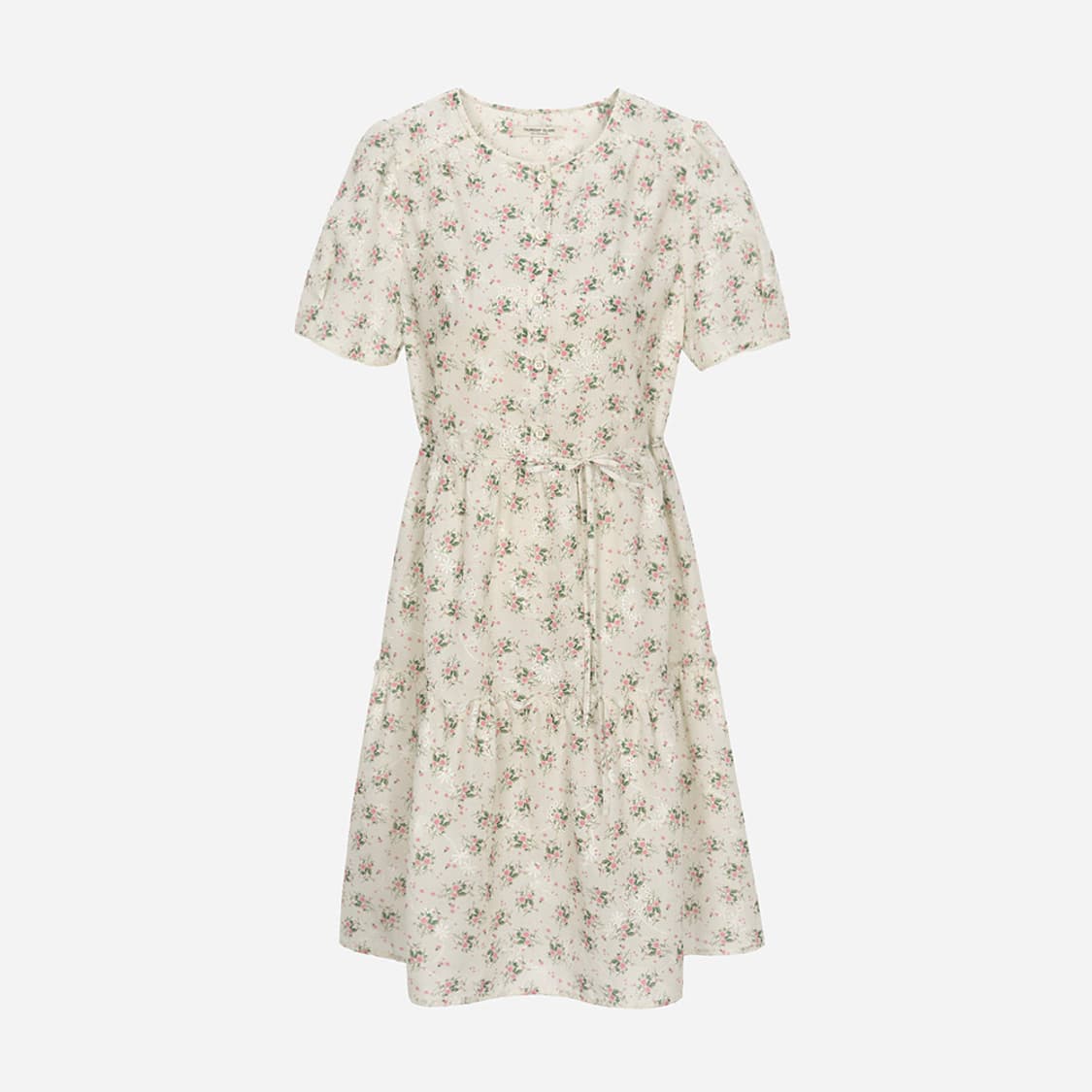 M) 써스데이아일랜드 25ss 플라워 티어드 미니 원피스 상품이미지7