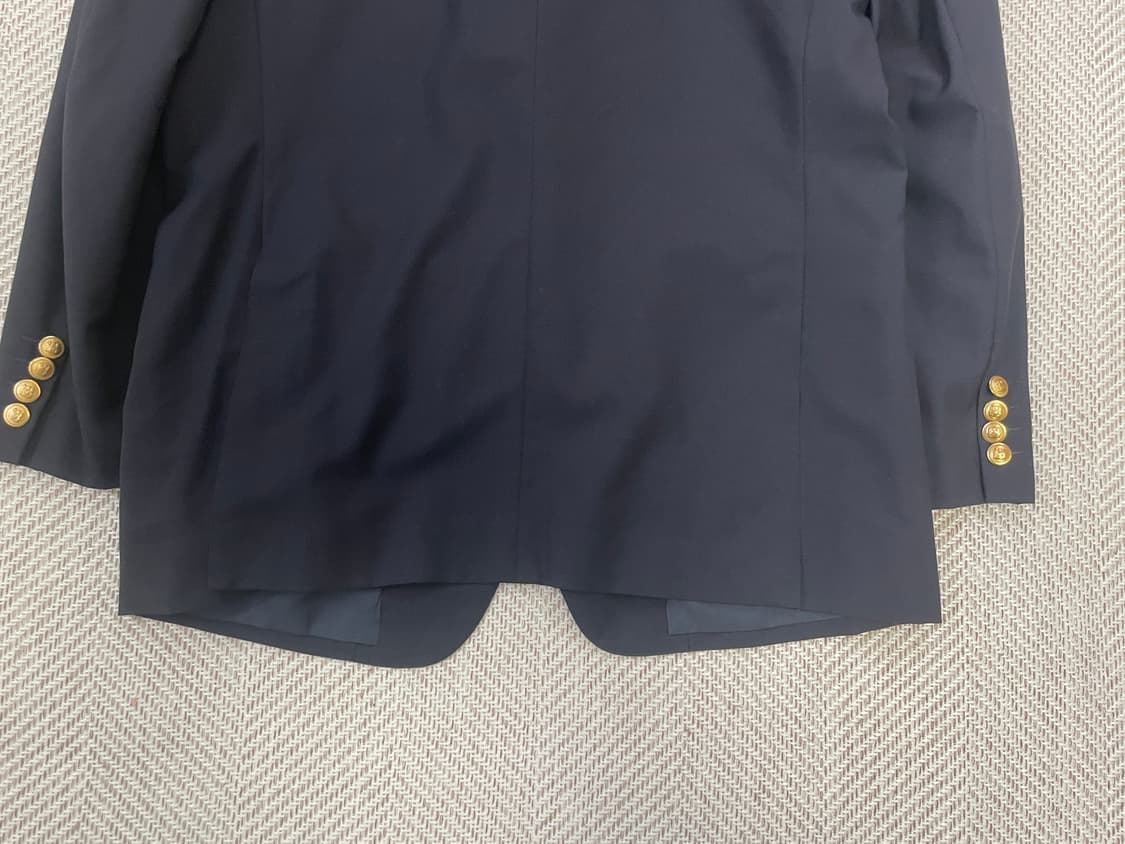 아쿠아스큐텀 금장 네이비 블레이저  J03579 상품이미지7