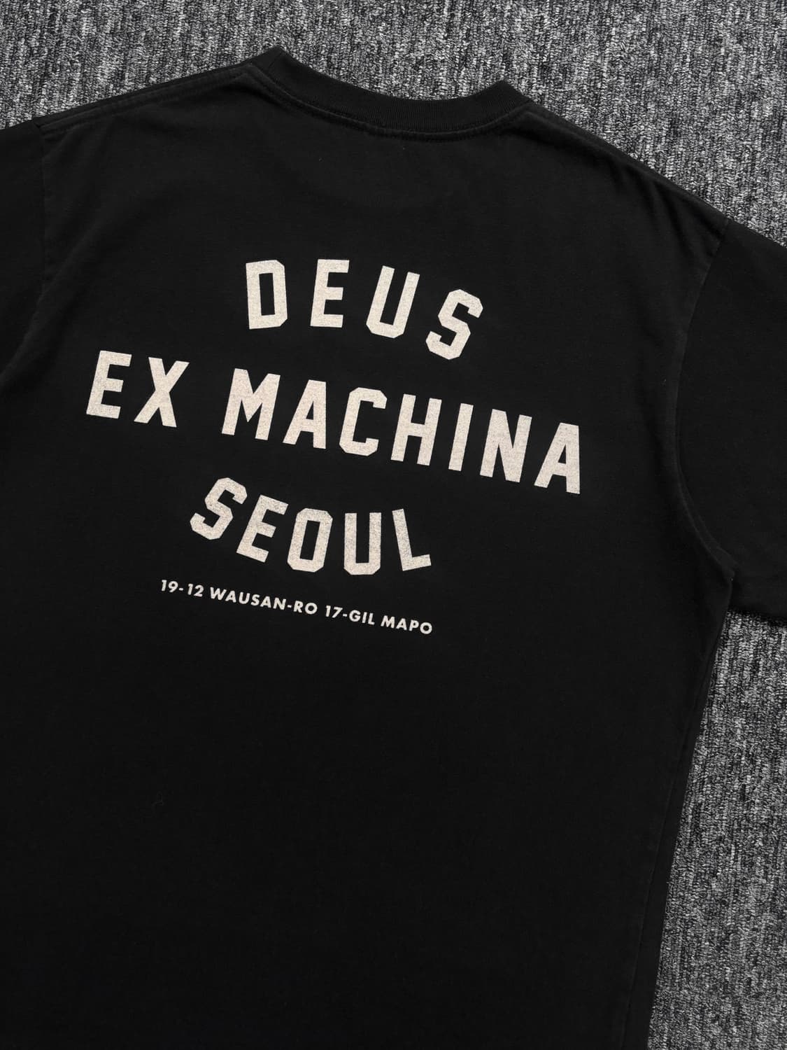 데우스 엑스 마키나 블랙 반팔 상품이미지5