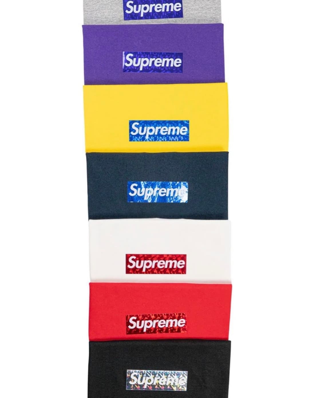 슈프림 2006 홀로그래픽 박스로고 티셔츠 흰빨 상품이미지7