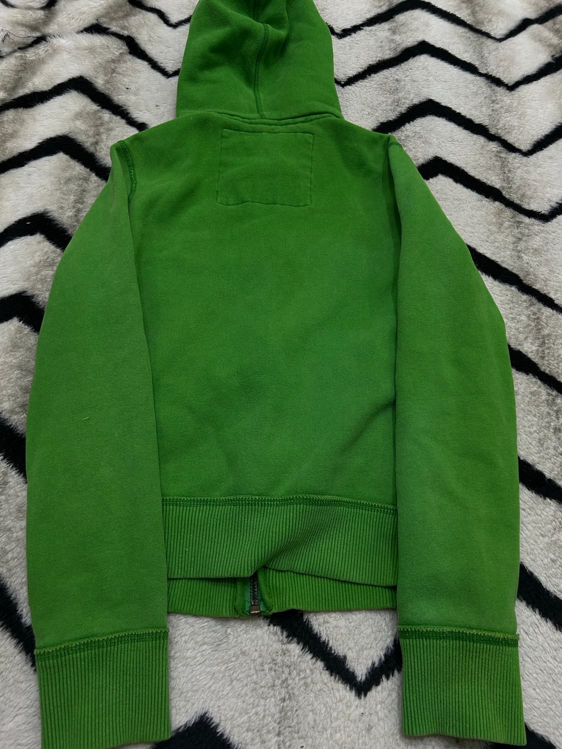 [S]아베크롬비 스펠아웃 후드집업/기모/그린 상품이미지4