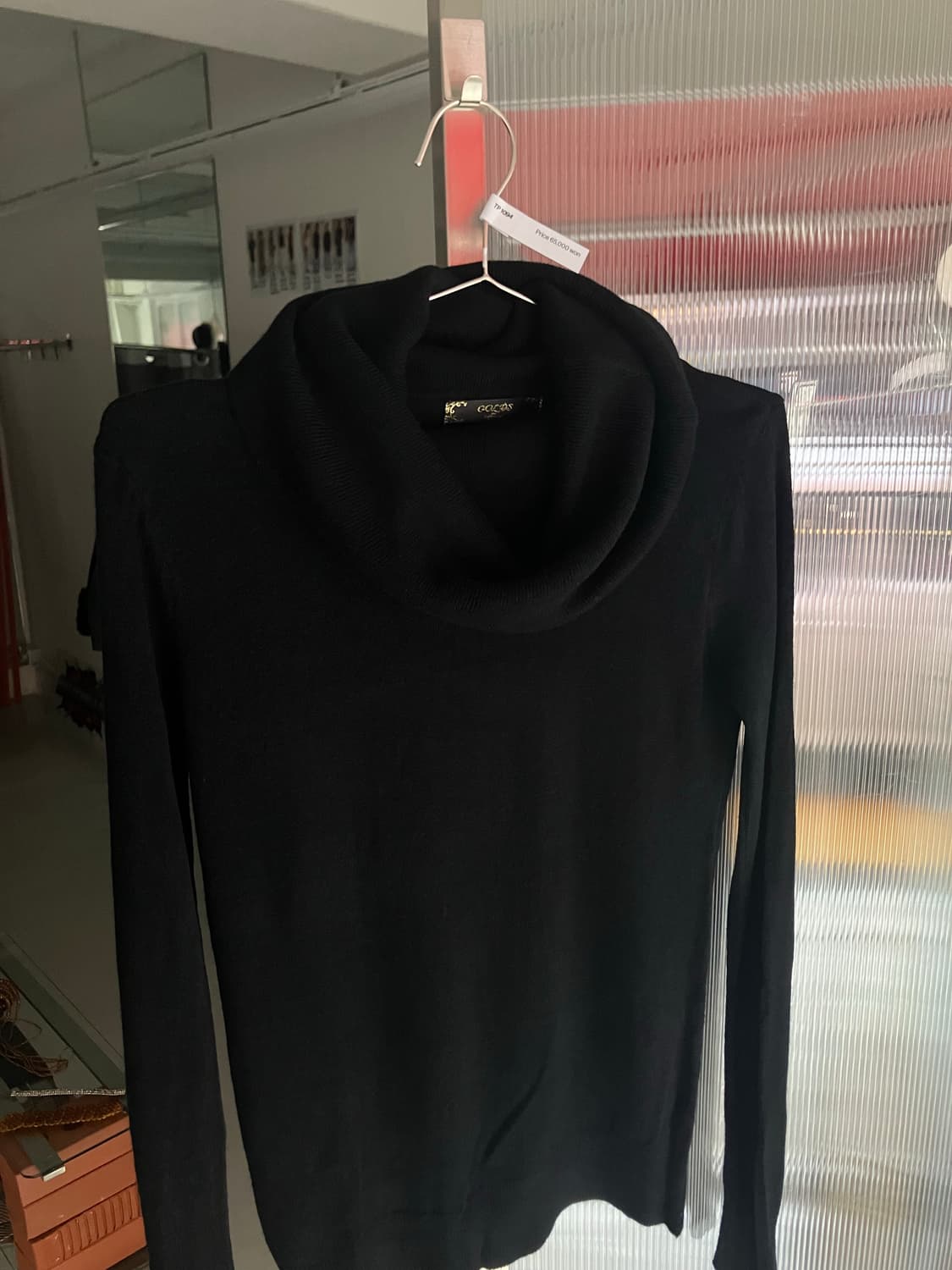 터틀넥 롱슬리브니트  상품이미지2