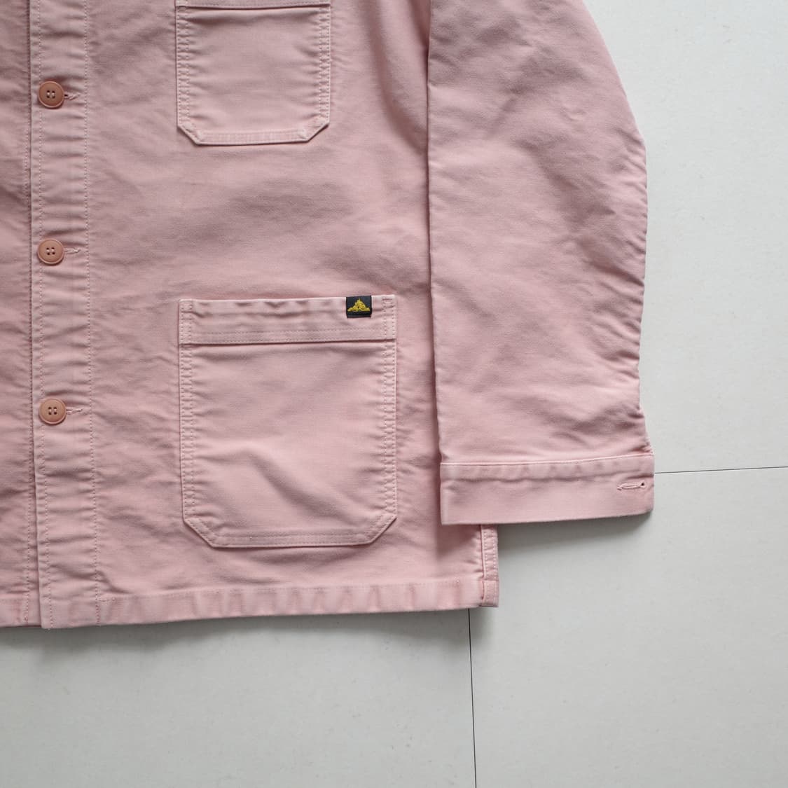 르몽생미셸 몰스킨 프렌치 워크자켓 핑크 50 상품이미지2