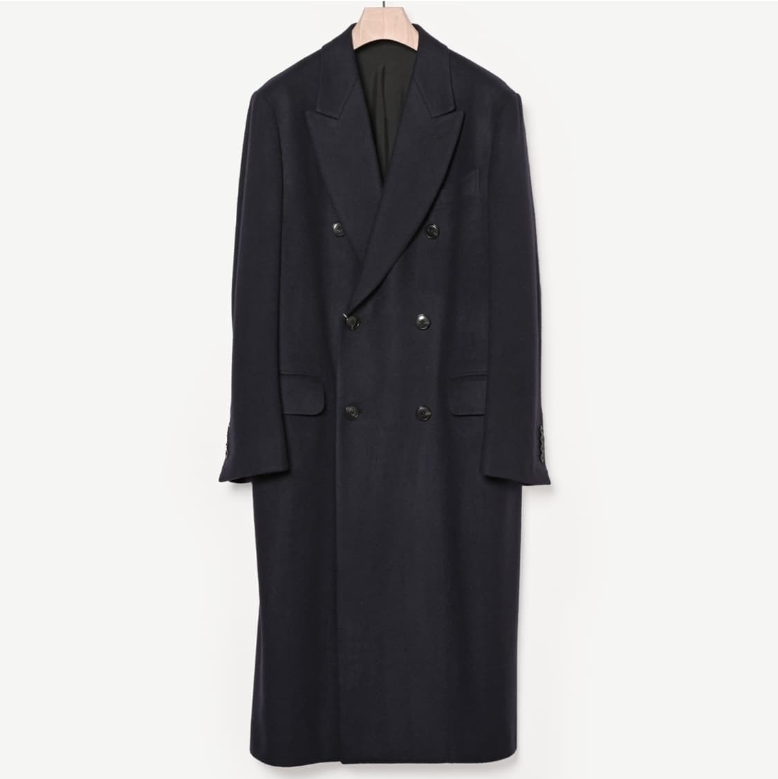 코모리 25fw 캐시미어 더블 코트 상품이미지1