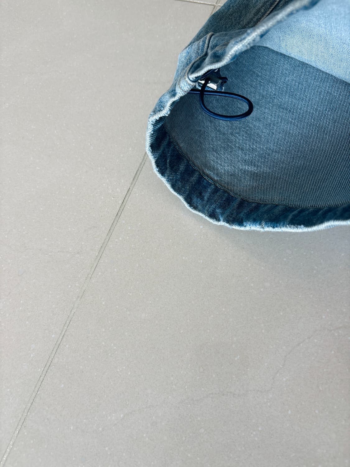 [44 size] 준지 데미지 카고 멀티 조거 와이드 데님 상품이미지5