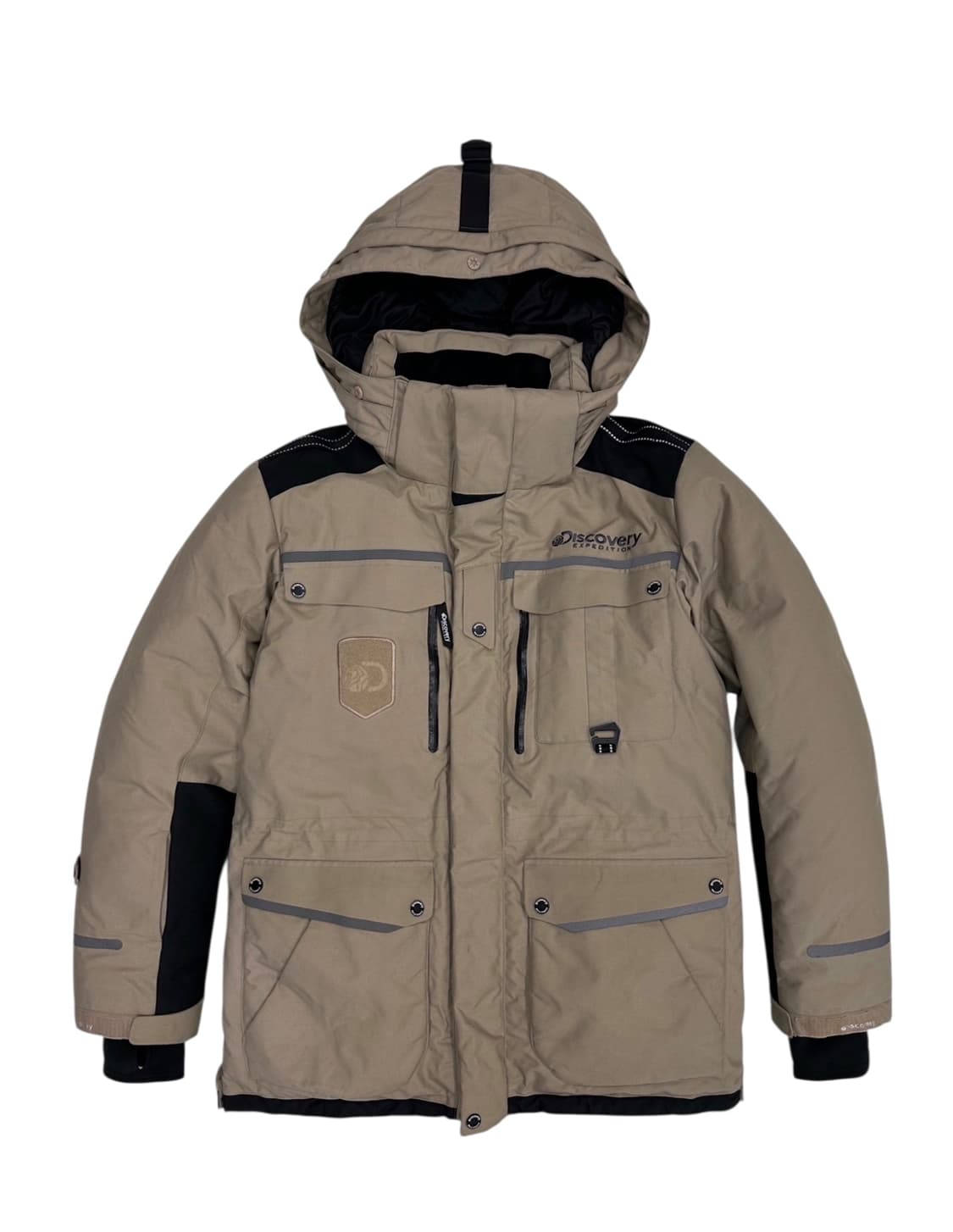 디스커버리 구스다운 패딩 베이지 (L) 상품이미지1