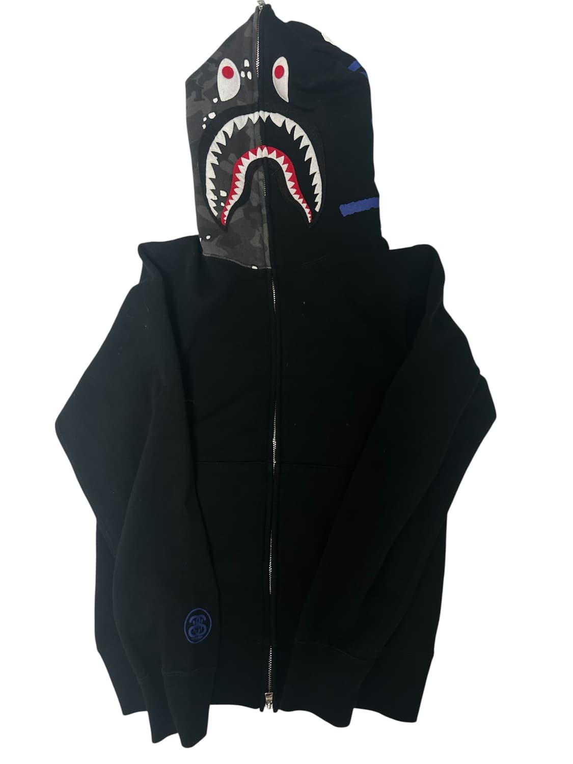 (초희귀) 스투시 베이프 콜라보 샤크후드 #1 상품이미지1