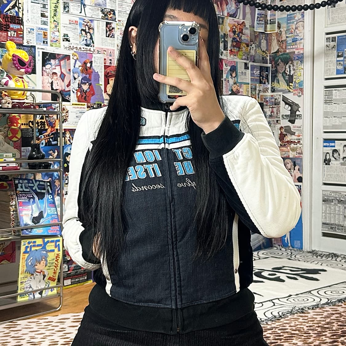 빈티지 EXR 코듀로이 누빔 레이싱 자켓 상품이미지1