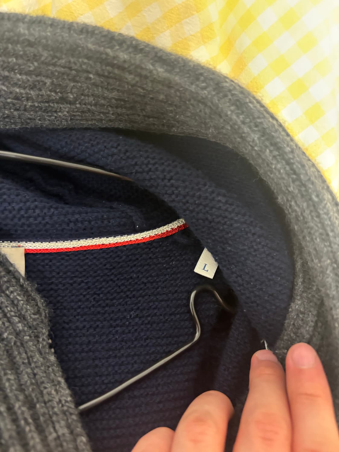 몽클레어 니트 집업 L 상품이미지2