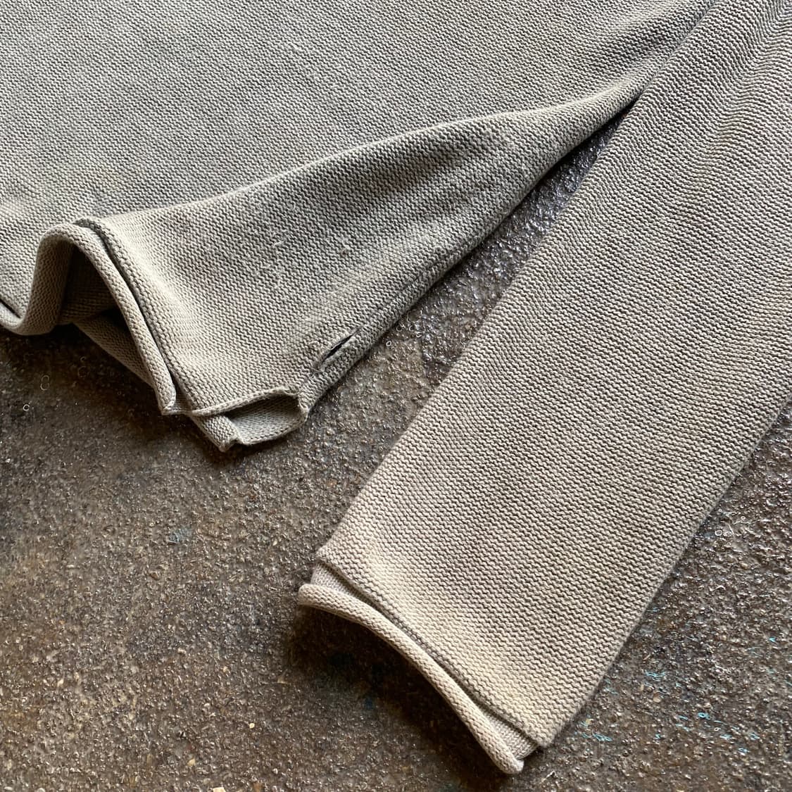 빈티지 밀리터리 니트 상품이미지4