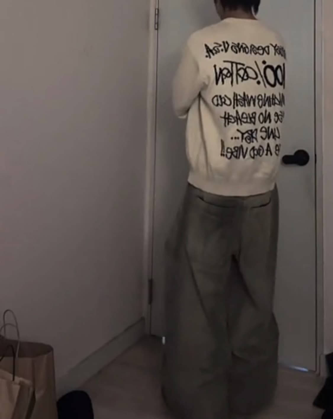 스투시 케어라벨 니트 m 사이즈 상품이미지3