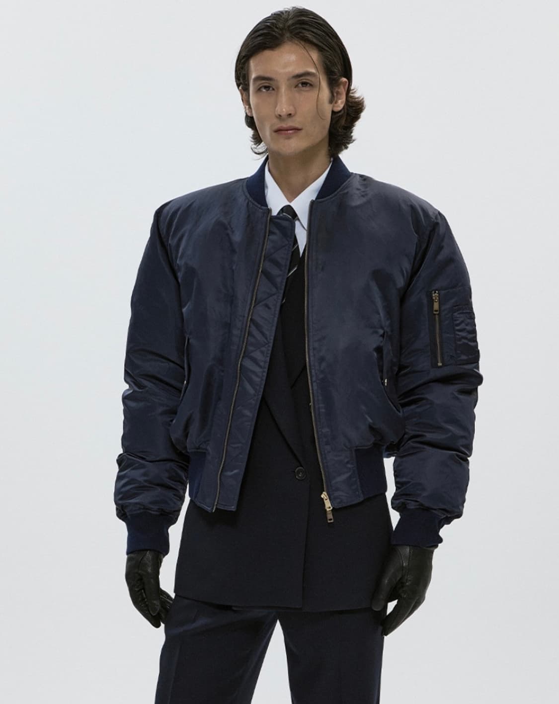 세비지 savage / MA-1 마원 봄버 네이비 / L 상품이미지7