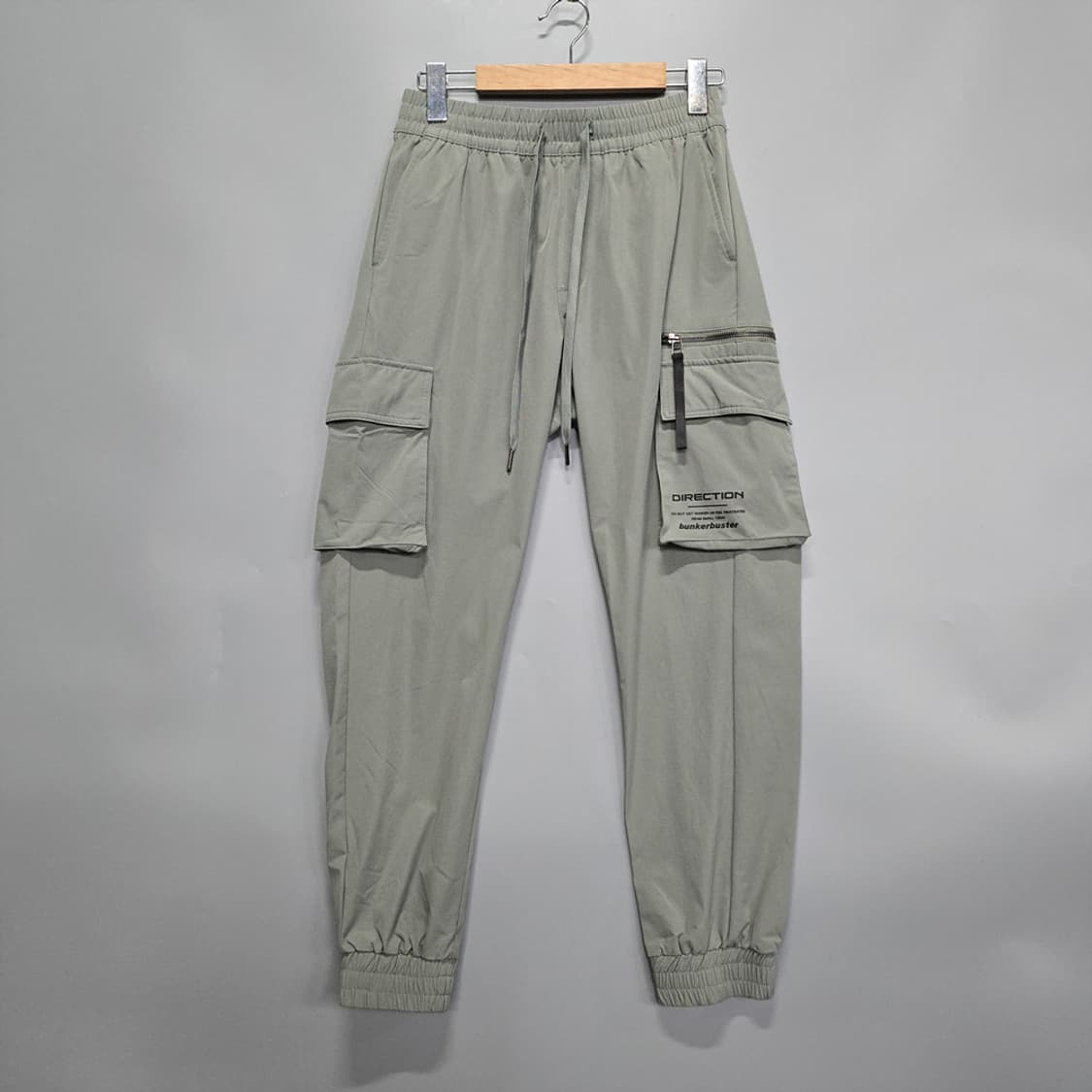 벙커버스터(BUNKER BUSTER) 카고 조거 팬츠 카키 74 상품이미지1