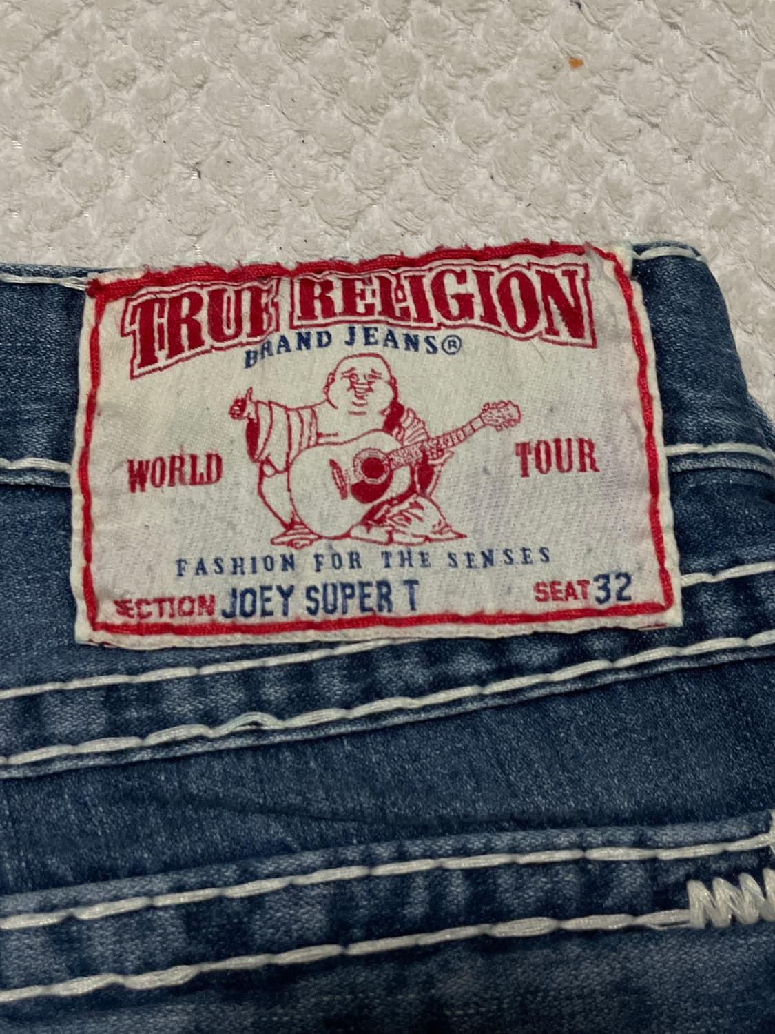 트루 릴리젼 플레어 핏 JOEY SUPER T 스티치 부츠컷 데님 팬츠 상품이미지8