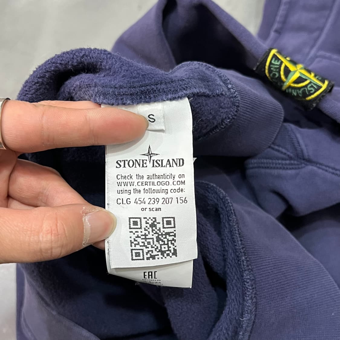  스톤아일랜드 반집업 스웻셔츠 y14617 상품이미지9