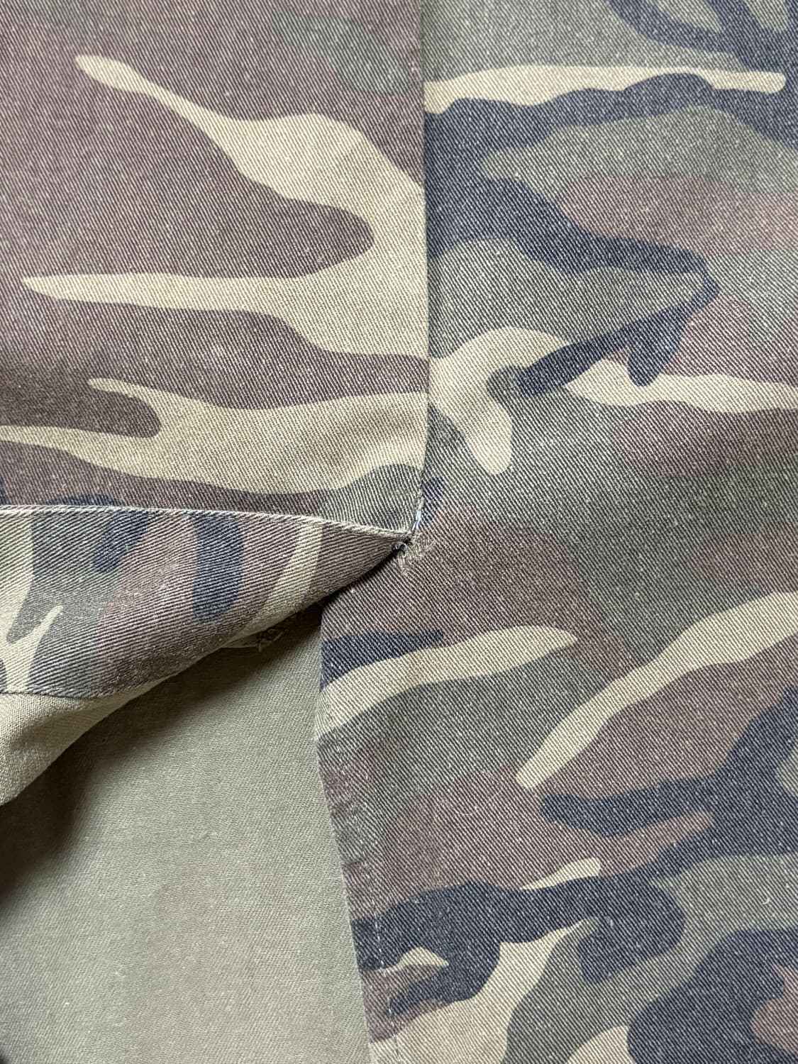 미스치프 카모 롱스커트 상품이미지4