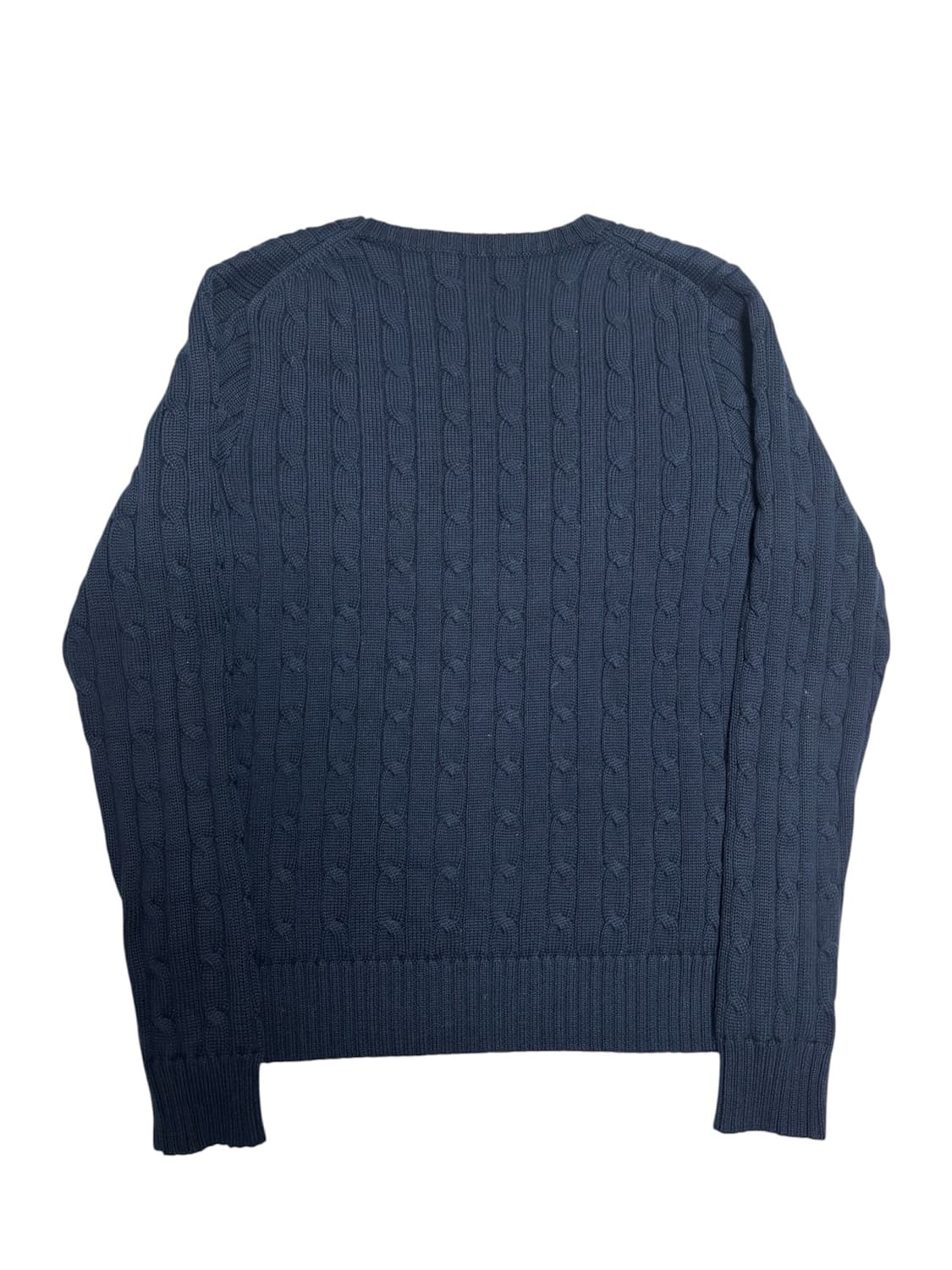 [정품] 폴로 랄프로렌 네이비 케이블 꽈배기 니트 L 상품이미지2