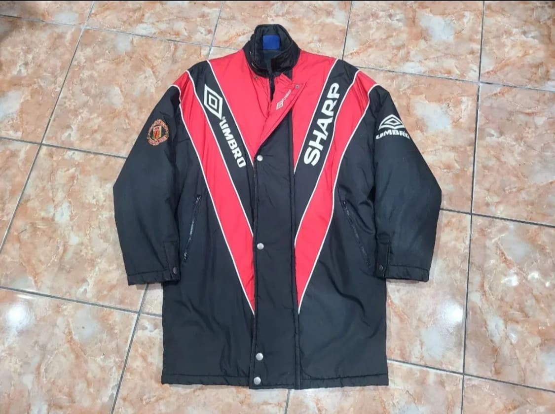 UMBRO 92 93 맨유 벤치코트 상품이미지1