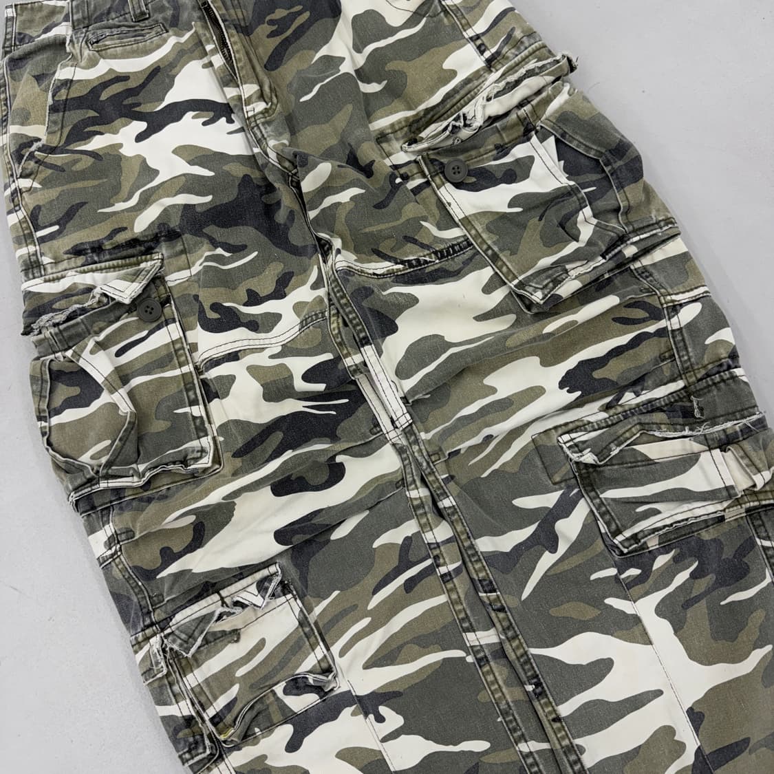 카모 Y2K 멀티포켓 탄창 유틸리티 카고팬츠 상품이미지5