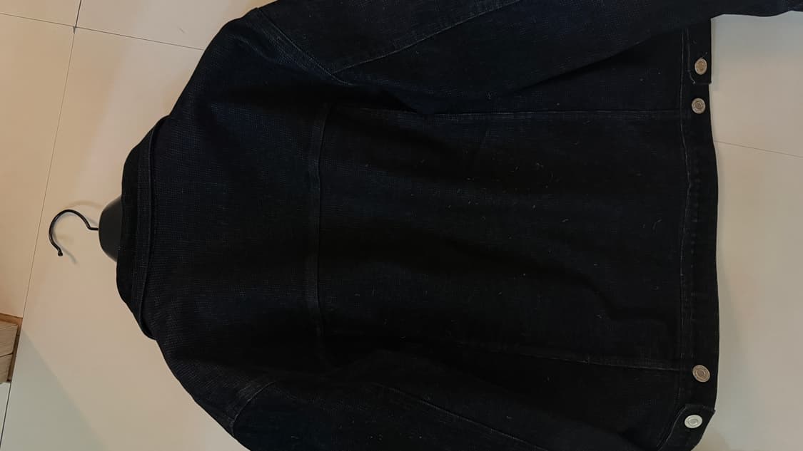 서피스에디션 VELVET DENIM TRUCKER JACKET 상품이미지3