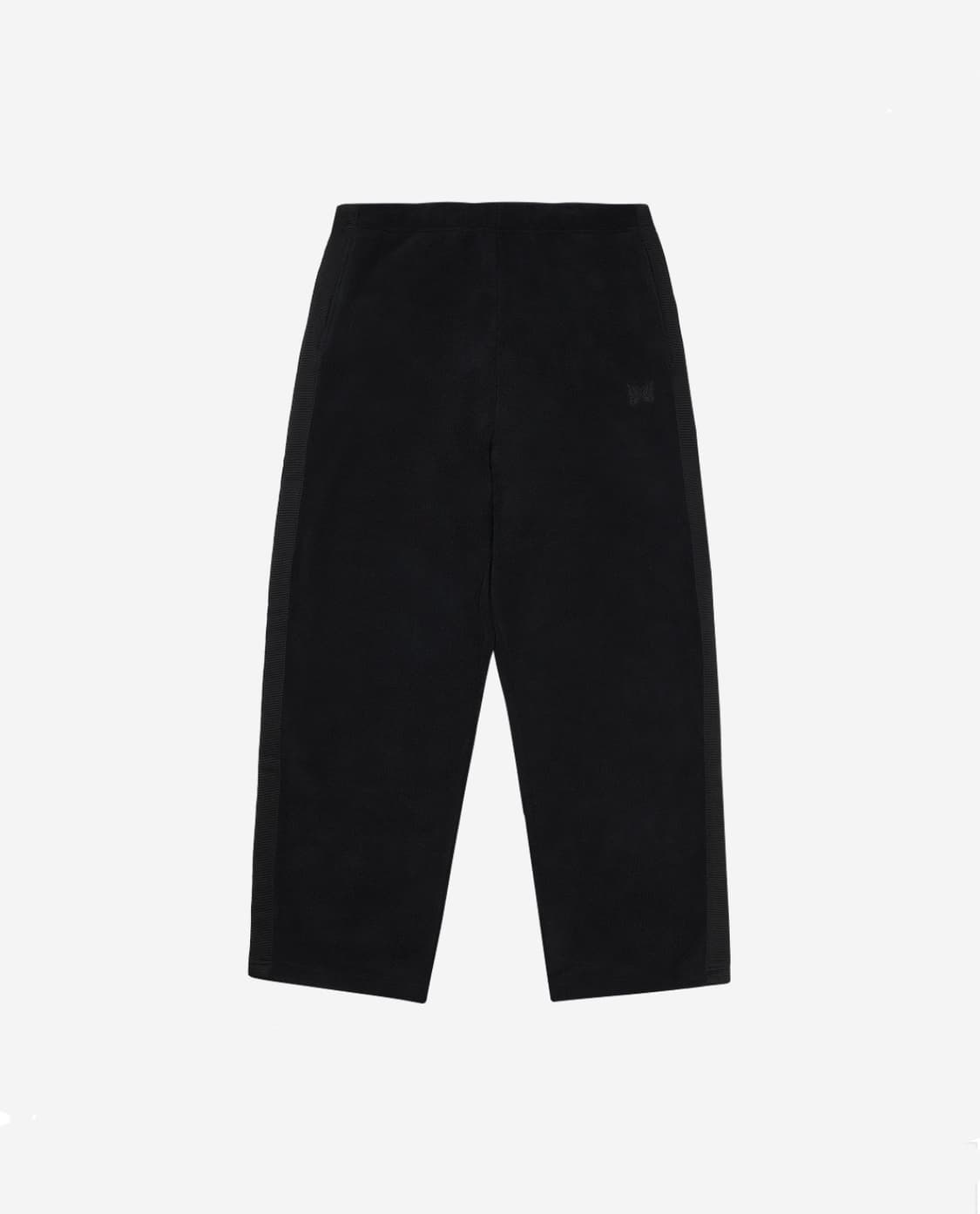 M,당일배송) (기본기장) 유니클로X니들스 후리스 와이드 팬츠 블랙 상품이미지1