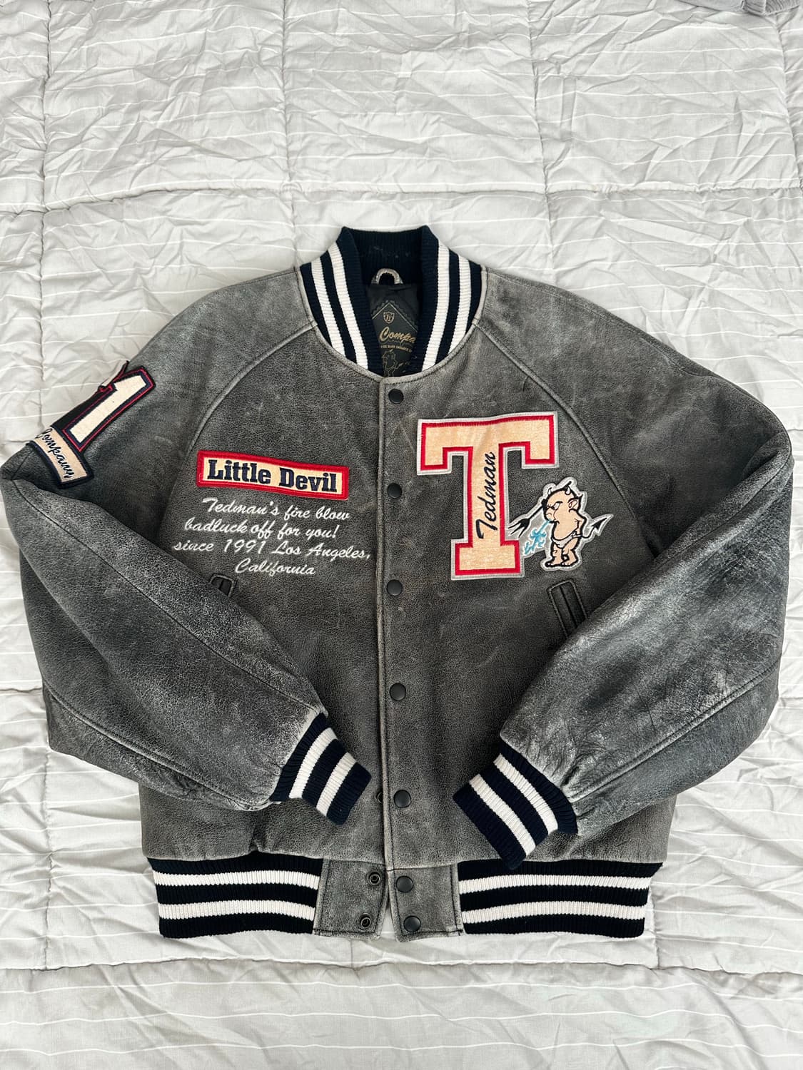 테드컴퍼니 레더자켓 가죽자켓 40 상품이미지1